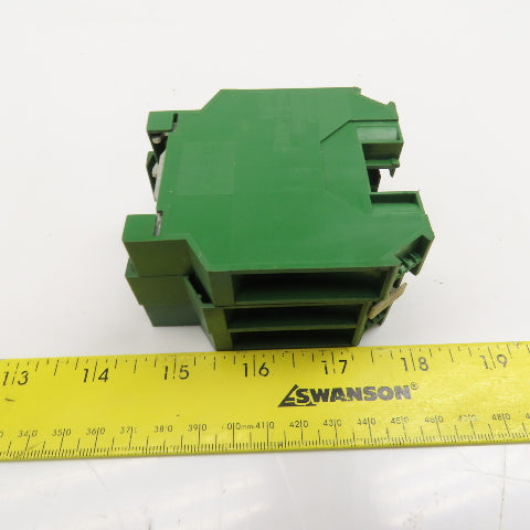 Wieland WK35SL/35 2-10 AWG Feed Thru Wire Terminal Grounding Block Lot Of 3