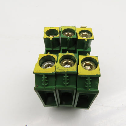 Wieland WK35SL/35 2-10 AWG Feed Thru Wire Terminal Grounding Block Lot Of 3