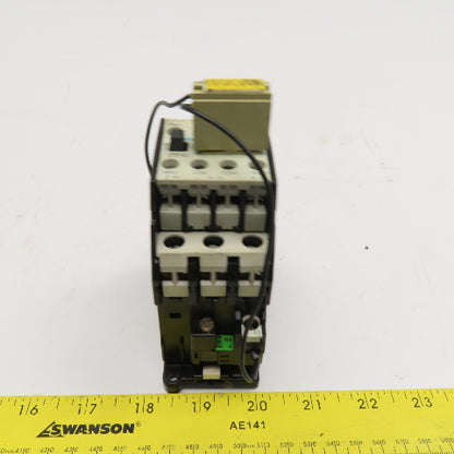 Siemens 3TF4222-0A Size 0 Contactor Starter Relay 600V 15Hp 110V Coil 2NO/2NC