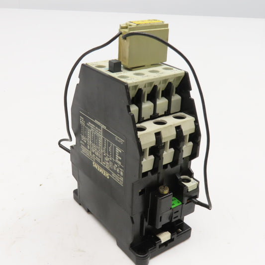 Siemens 3TF4222-0A Size 0 Contactor Starter Relay 600V 15Hp 110V Coil 2NO/2NC