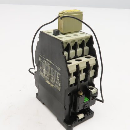 Siemens 3TF4222-0A Size 0 Contactor Starter Relay 600V 15Hp 110V Coil 2NO/2NC