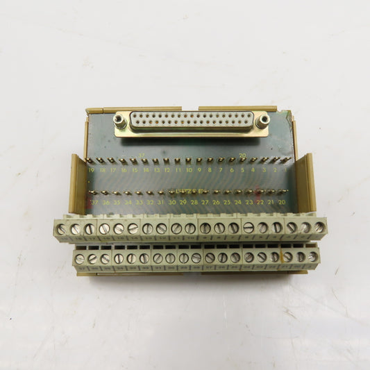 Lutze UBE-D/37F Terminal Block Interface 37 Position 125V