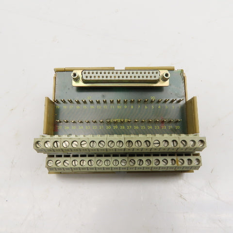 Lutze UBE-D/37F Terminal Block Interface 37 Position 125V