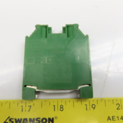 Wieland WK10SL/35 750VAC 900VDC Wire Terminal Ground Block 6-16AWG