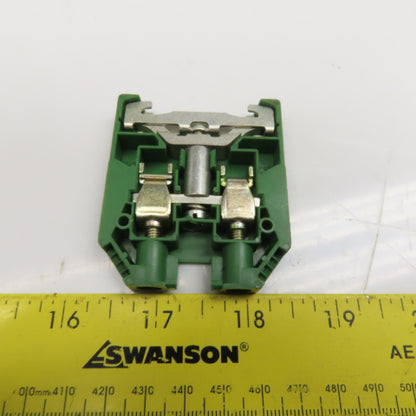 Wieland WK10SL/35 750VAC 900VDC Wire Terminal Ground Block 6-16AWG