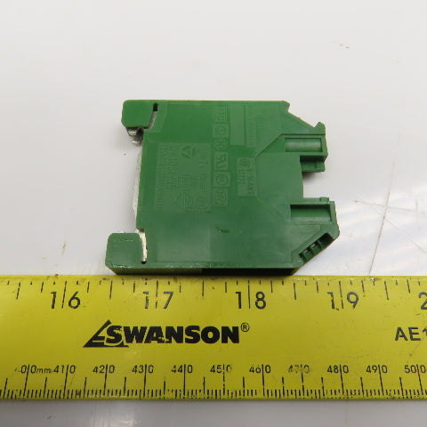 Wieland WK10SL/35 750VAC 900VDC Wire Terminal Ground Block 6-16AWG