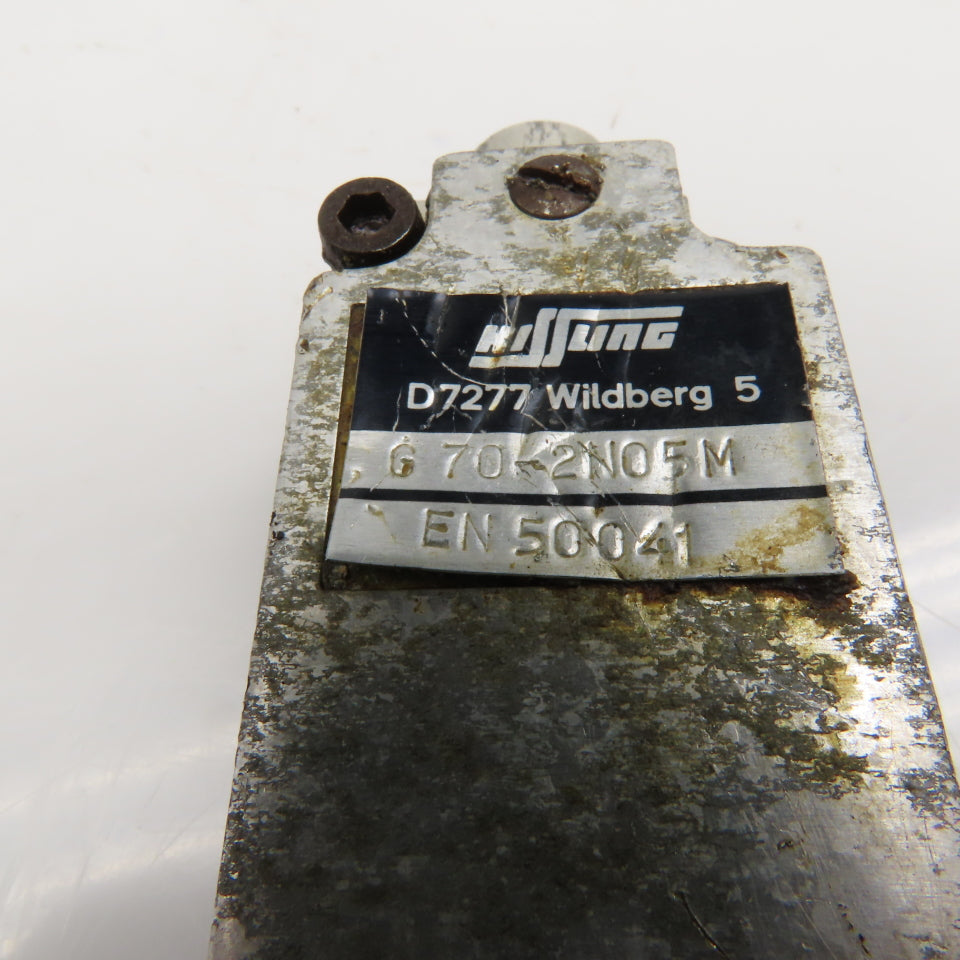 Kissling G70-2N05M Spring Return Limit Switch Plunger