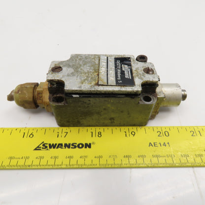 Kissling G70-2N05M Spring Return Limit Switch Plunger