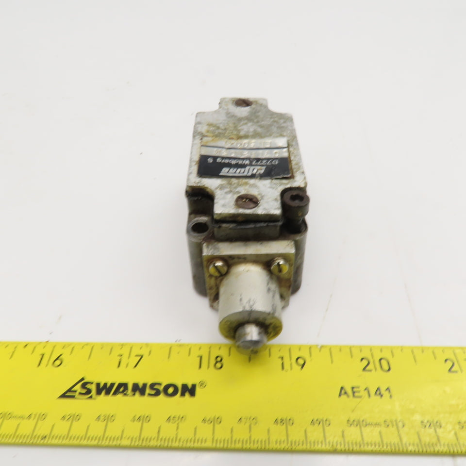 Kissling G70-2N05M Spring Return Limit Switch Plunger
