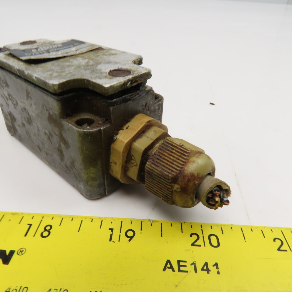 Kissling G70-2N05M Spring Return Limit Switch Plunger
