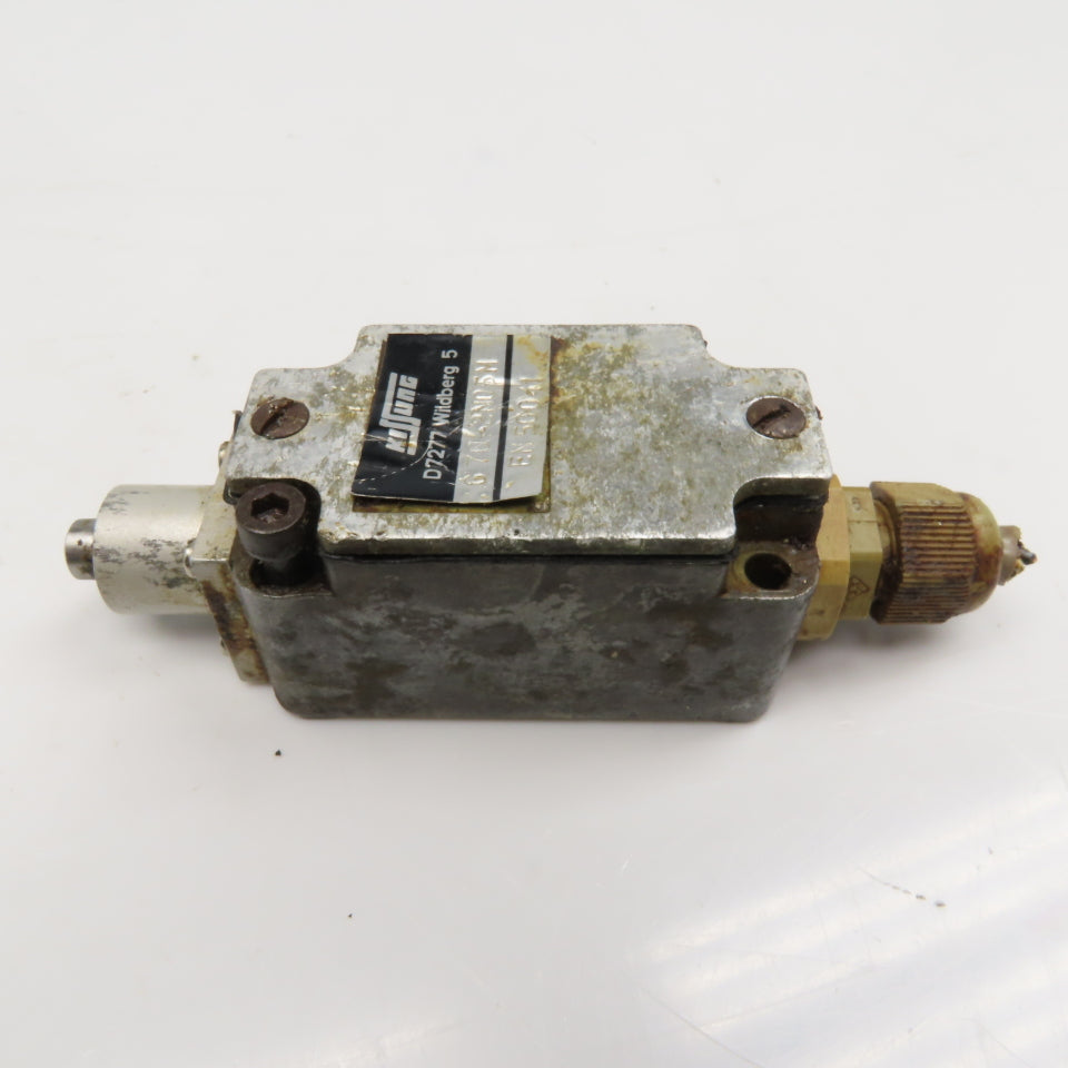 Kissling G70-2N05M Spring Return Limit Switch Plunger