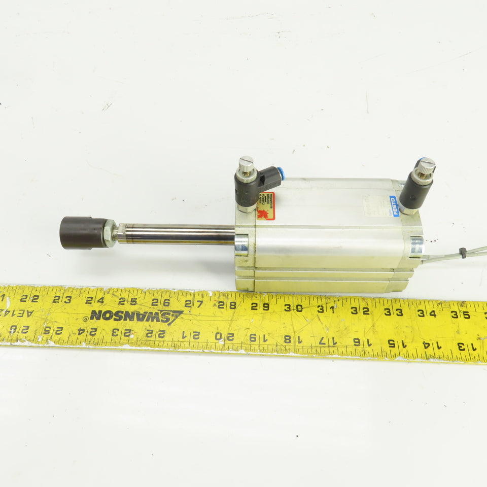 Festo ADVU-50-83-PA Double Acting Pneumatic Cylinder 77mm Stroke 40mm Bore