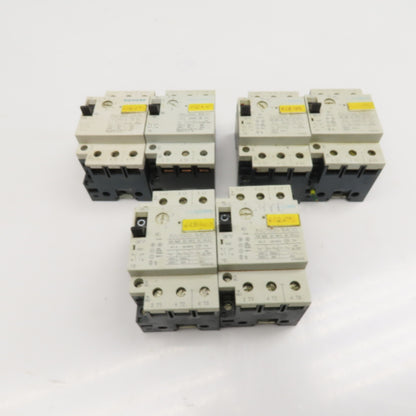 Siemens 3VU1300 600V 3 Pole 1NO+1NC Manual Starter Overload Trip Select Lot Of 6