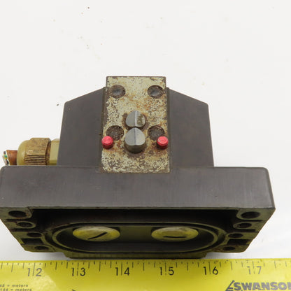 Kissling 65.B12.702D 2 Position Chisel Tip Plunger Limit Switch
