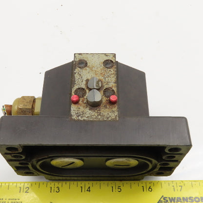 Kissling 65.B12.702D 2 Position Chisel Tip Plunger Limit Switch