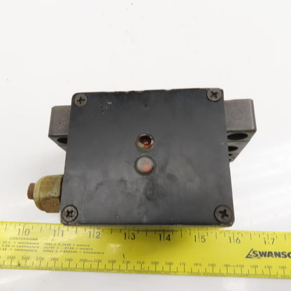 Kissling 65.B12.702D 2 Position Chisel Tip Plunger Limit Switch