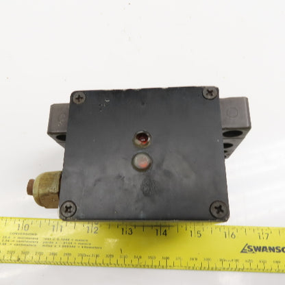 Kissling 65.B12.702D 2 Position Chisel Tip Plunger Limit Switch
