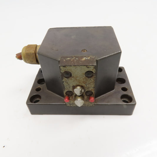 Kissling 65.B12.702D 2 Position Chisel Tip Plunger Limit Switch
