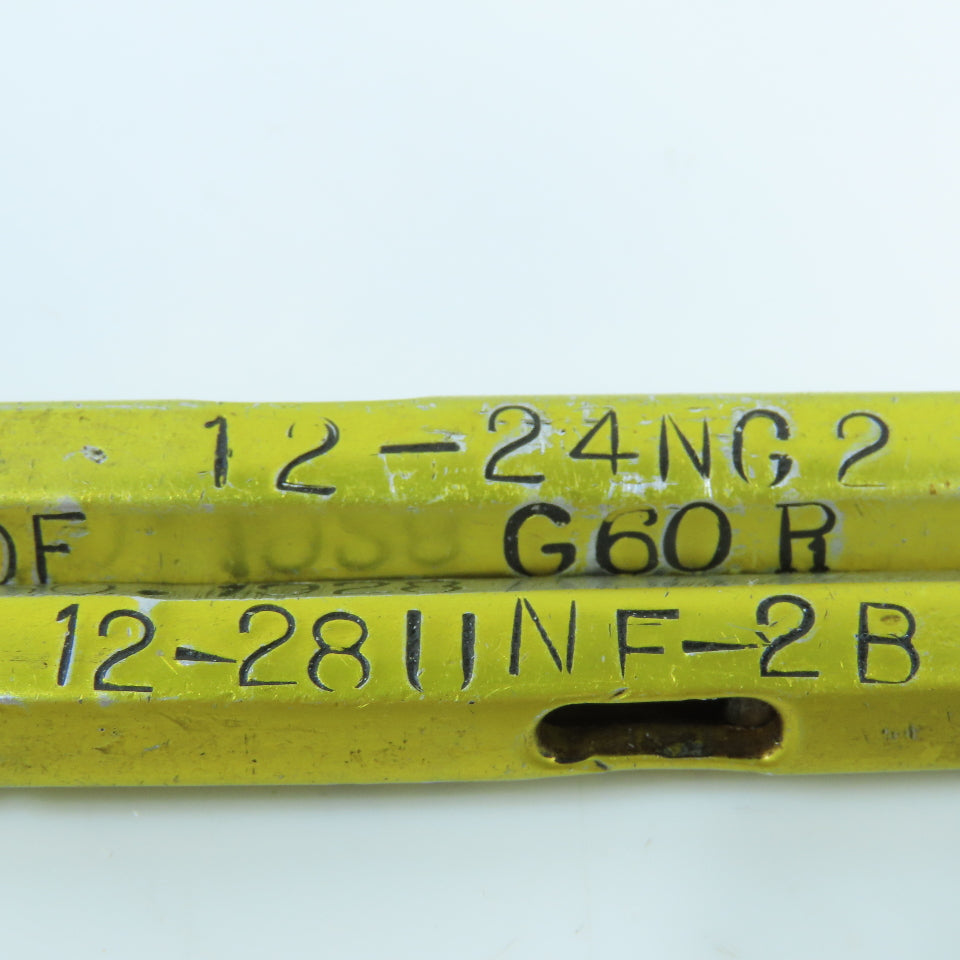 12-24 NC-2 & 12-28 UNF-2B Double End Thread Plug Gage Go No Go Lot of 2