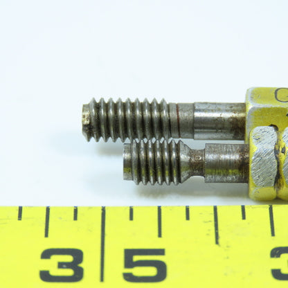 12-24 NC-2 & 12-28 UNF-2B Double End Thread Plug Gage Go No Go Lot of 2