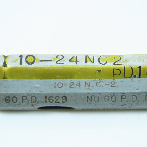 10-24 NC-2 Thread Plug Gage Go .1629 No Go.1662 Lot of 2