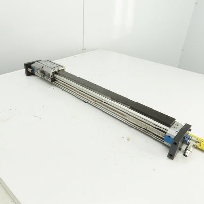 Festo Pneumatic Linear Slide Drive Actuator 17" Travel 39" OAL
