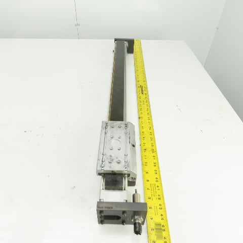 Festo Pneumatic Linear Slide Drive Actuator 17" Travel 39" OAL