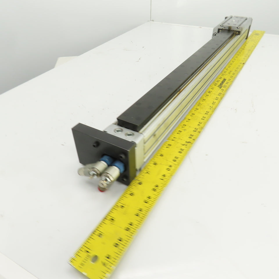 Festo Pneumatic Linear Slide Drive Actuator 17" Travel 39" OAL