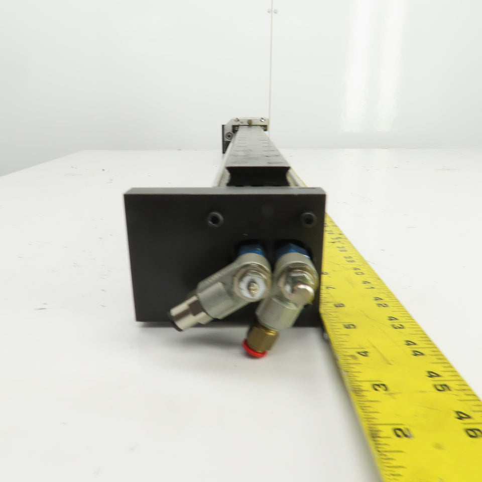 Festo Pneumatic Linear Slide Drive Actuator 17" Travel 39" OAL