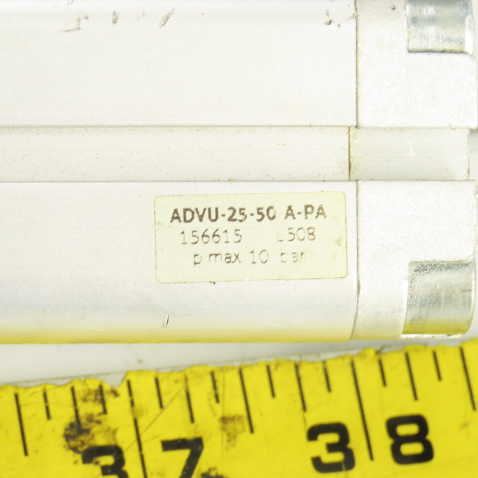 Festo ADVU-25-50-A-PA Double Acting Pneumatic Cylinder 50mm Stroke  23mm Bore