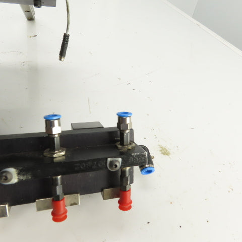 Festo ADVU-40-80-A-PA 10 Station Vacuum Pick And Place Arm Fixture