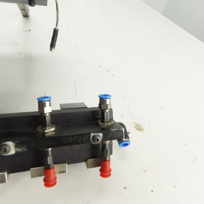 Festo ADVU-40-80-A-PA 10 Station Vacuum Pick And Place Arm Fixture