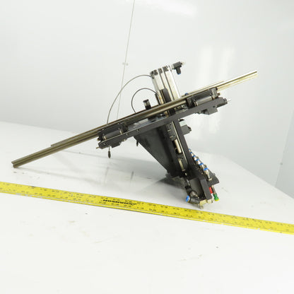 Festo ADVU-40-80-A-PA 10 Station Vacuum Pick And Place Arm Fixture