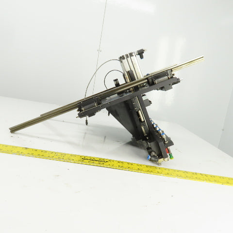 Festo ADVU-40-80-A-PA 10 Station Vacuum Pick And Place Arm Fixture