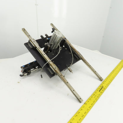 Festo ADVU-40-80-A-PA 10 Station Vacuum Pick And Place Arm Fixture