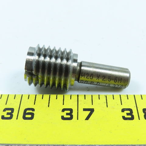 Mercury M20 x 2.0 6H Thread Plug Gage Go Only PD 18.376