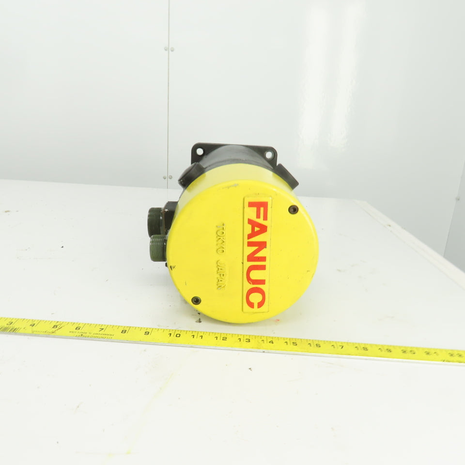Fanuc A06B-0652-B00#0003 20M 1.8kW DC Servo Motor 1500RPM 213VDC 35mm Shaft