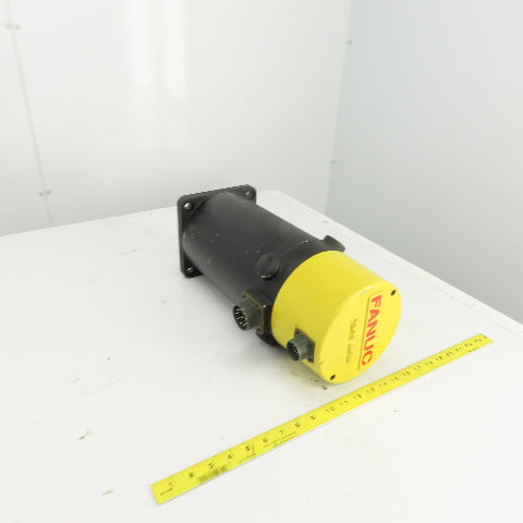 Fanuc A06B-0652-B00#0003 20M 1.8kW DC Servo Motor 1500RPM 213VDC 35mm Shaft
