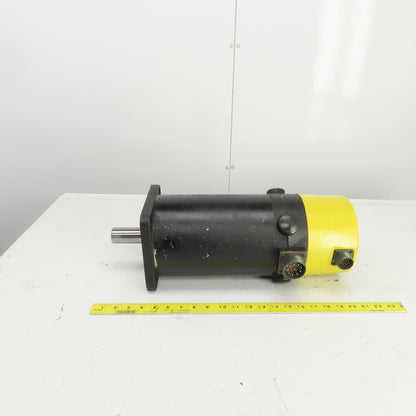 Fanuc A06B-0652-B00#0003 20M 1.8kW DC Servo Motor 1500RPM 213VDC 35mm Shaft