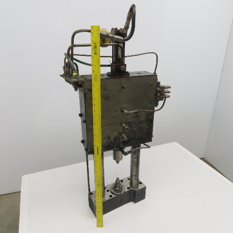Hydraulic Twin Post Clamping Fixture 2-1/2" Stroke 6" Between Post