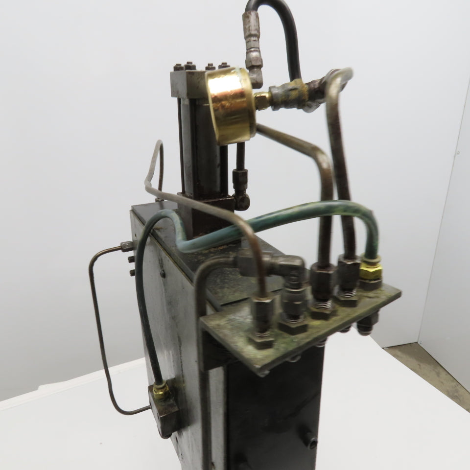 Hydraulic Twin Post Clamping Fixture 2-1/2" Stroke 6" Between Post