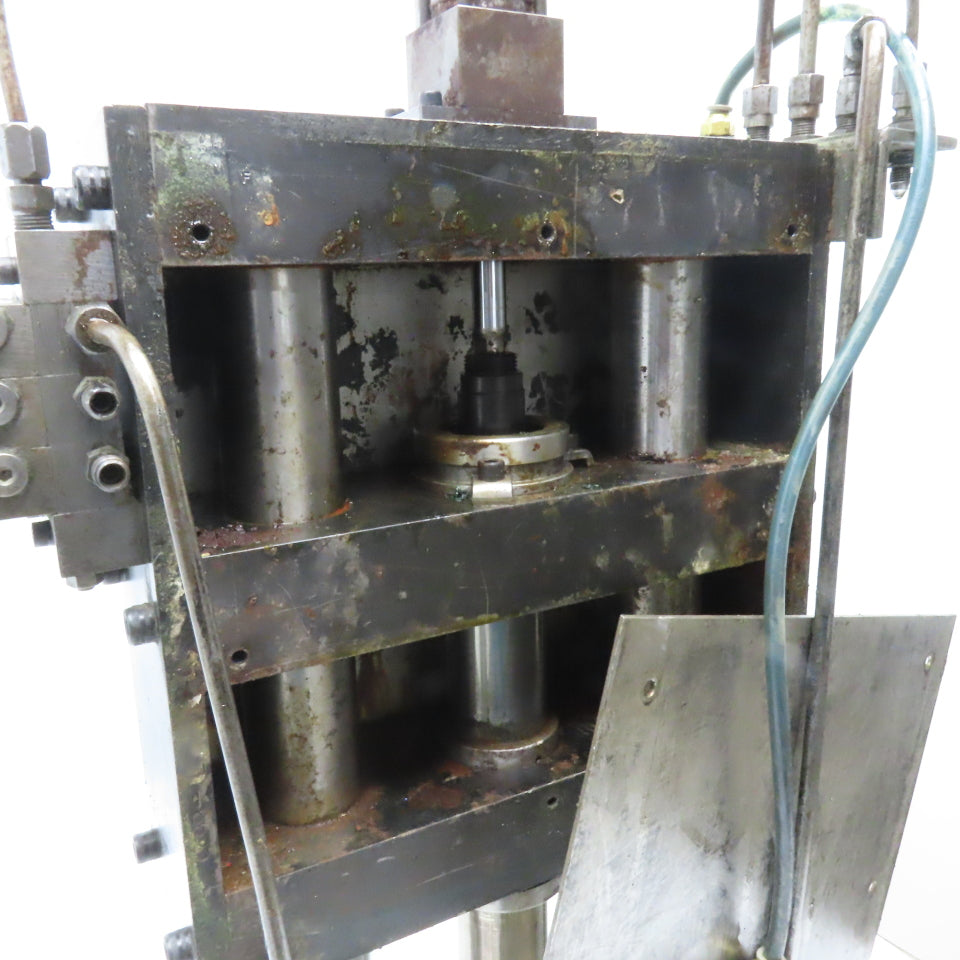Hydraulic Twin Post Clamping Fixture 2-1/2" Stroke 6" Between Post