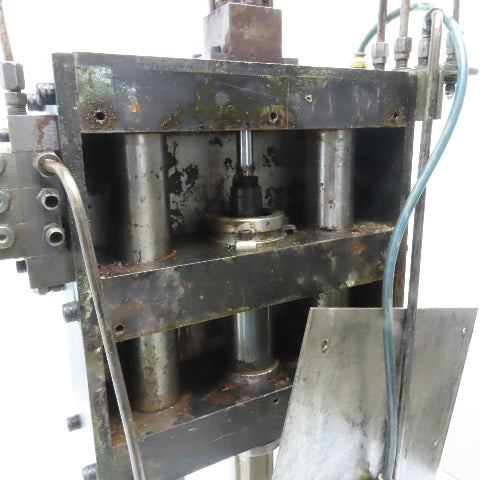 Hydraulic Twin Post Clamping Fixture 2-1/2" Stroke 6" Between Post