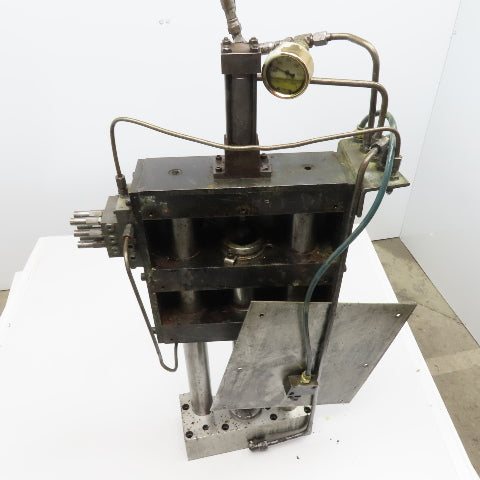 Hydraulic Twin Post Clamping Fixture 2-1/2" Stroke 6" Between Post
