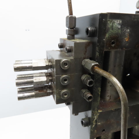 Hydraulic Twin Post Clamping Fixture 2-1/2" Stroke 6" Between Post