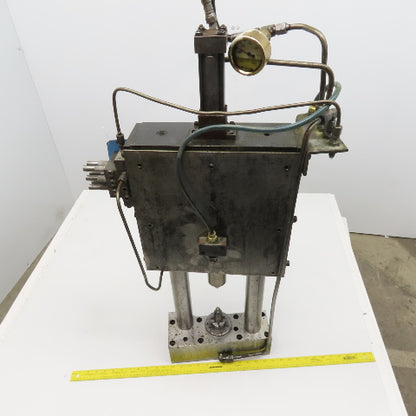 Hydraulic Twin Post Clamping Fixture 2-1/2" Stroke 6" Between Post