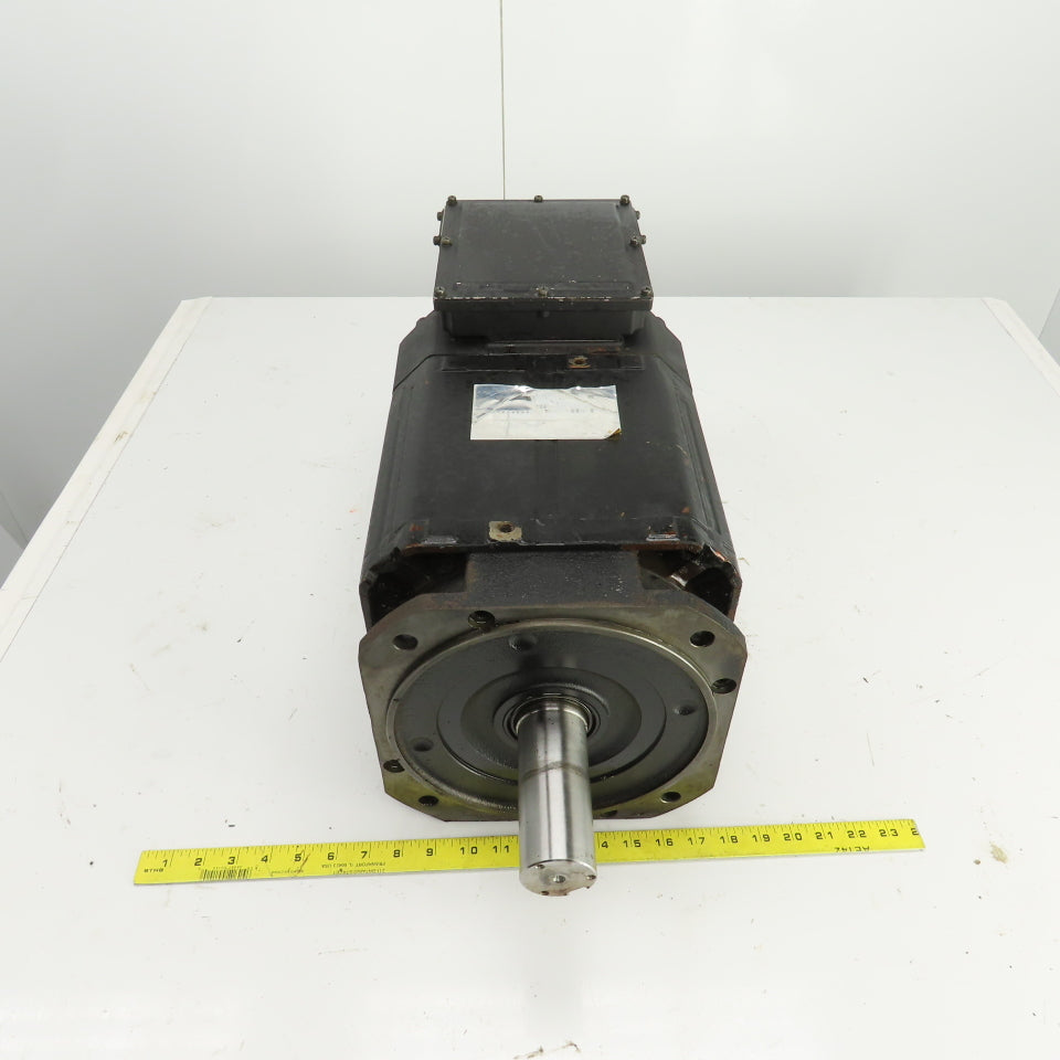 Fanuc A06B-1012-B200 11/15kW Servo Spindle Motor 1500RPM 200V 39/53A 35mm Shaft