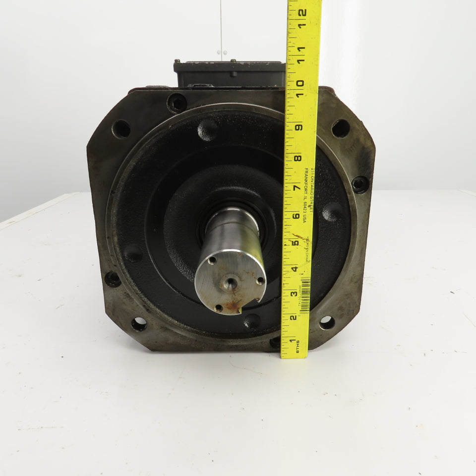 Fanuc A06B-1012-B200 11/15kW Servo Spindle Motor 1500RPM 200V 39/53A 35mm Shaft