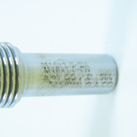 M16 x 1.5 6H Thread Plug Gage No Go Only PD .5991