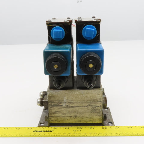 Vickers DG4V-3S-2C-M-FTWL-B5-60 5/3 Way Closed Center Hydraulic Valve 120V
